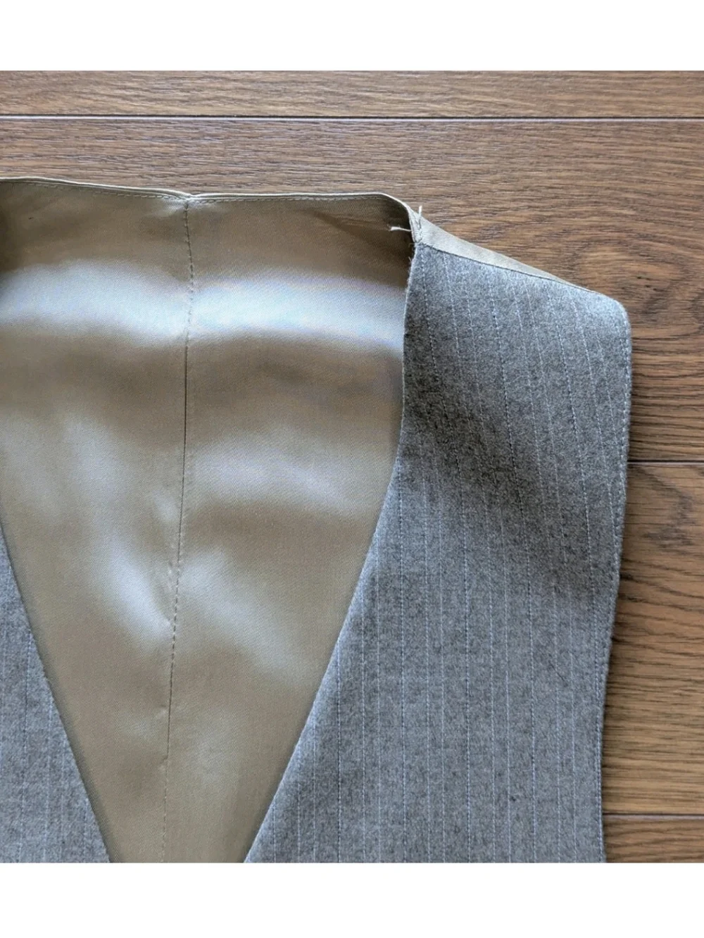 Vintage Men's Vest 100% Worsted Wool NWT and Flaw